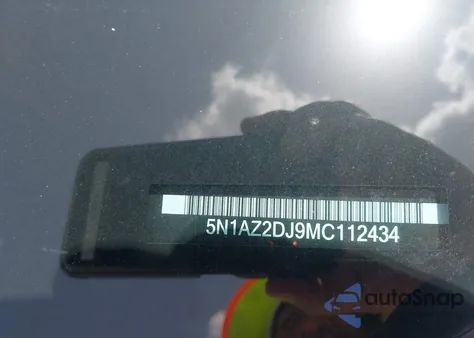 2021 Nissan Murano Platinum Fwd from USA, damaged, VIN 5N1AZ2DJ9MC112434